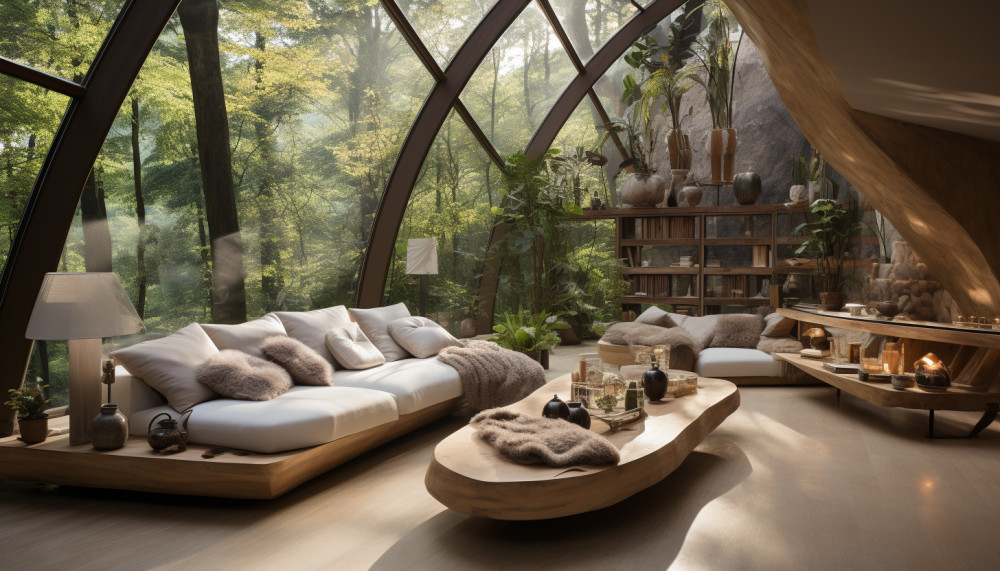 Effetto dei materiali naturali sull'atmosfera di casa